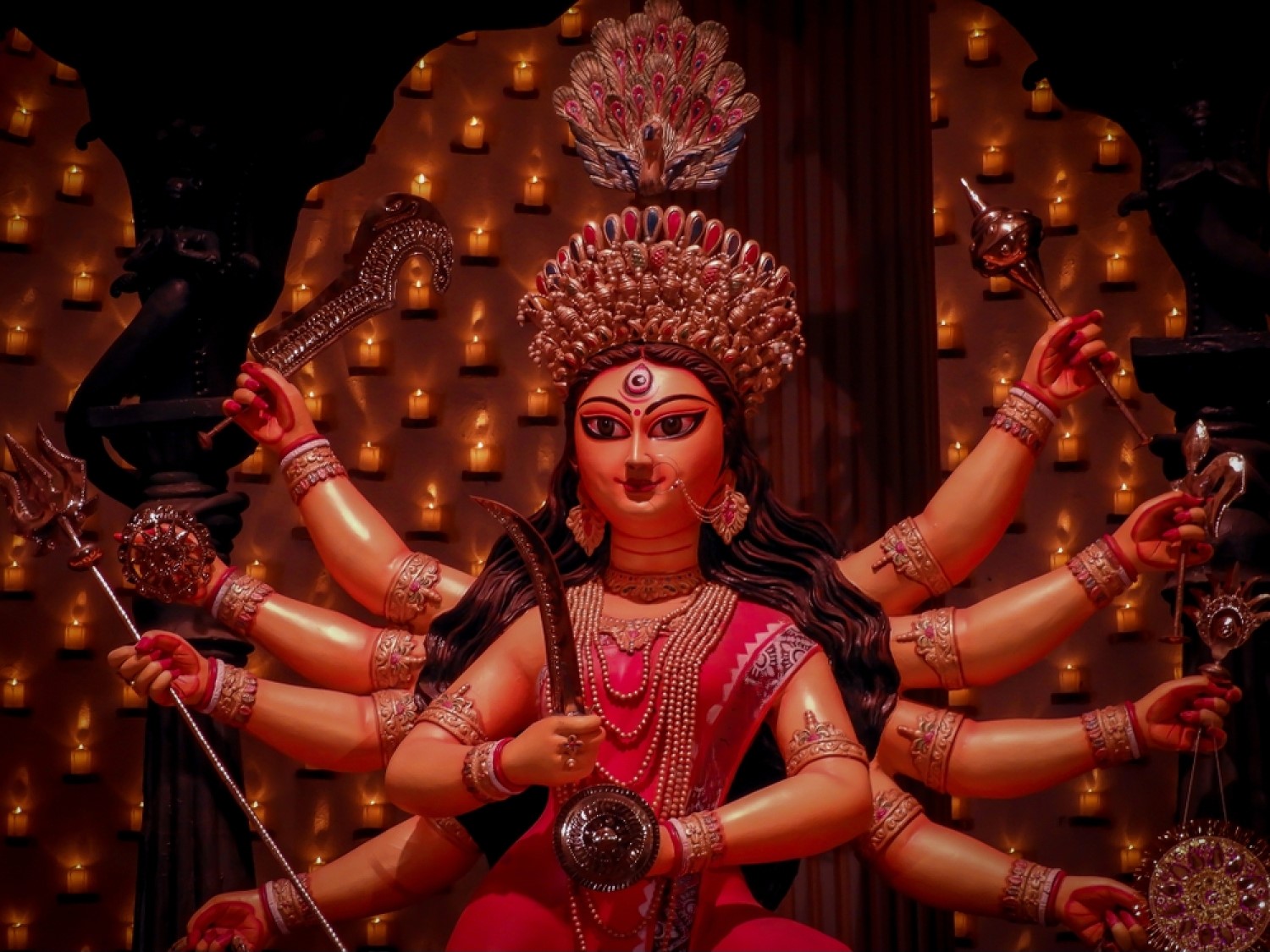 Maha Ashtami, also called Durga Ashtami, INDIA